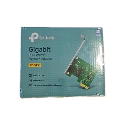 Dell Intel TG-3468 Gigabit PCIe x1 Ethernet Network Adapter High Profile Card 