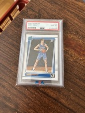 2021-22 Donruss Josh Giddey Rated Rookie PSA 10 GEM Rookie RC Chicago Bulls