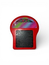 Lite Brite Mini Game Greenbrier International Red Light Up Pegs Art Travel Toy