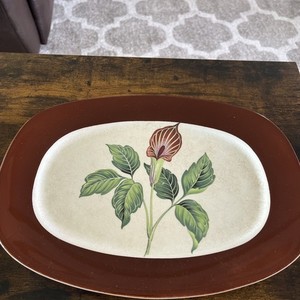 TST Taylor Smith Taylor Conversation Platter, Vintage, USA