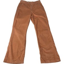 Math Club Flare Trousers Corduroy Vintage Orange Womens uk 8