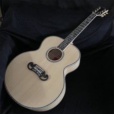Acoustic Guitar Abalone Inlays Solid Spruce Top Mahogany Back  Sides