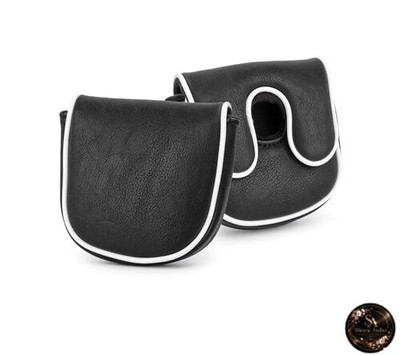 Mallet Putter Headcover Black Style Magnetverschluss kompatibel mit LAB DF3