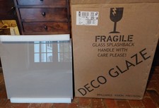 Kitchen -  NEW Splashback-Grey-Glass - New  -Bargain