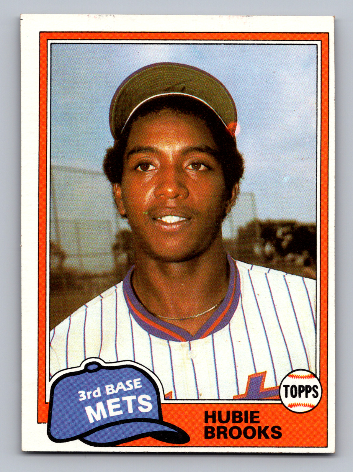 1981 TOPPS TRADED #742 HUBIE BROOKS METS ROOKIE