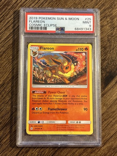 Flareon graded PSA 9 for sale on eBay