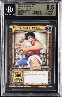 2005 ONE PIECE PROMOS MEIJIN REWARD - P THE SOUL OF PIRATES