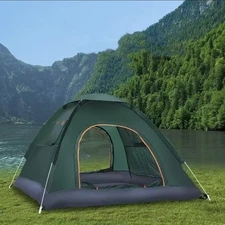 Pop Up Tent 2-3 Person Camping Tent Waterproof Hiking Canopy Shelter For Outdoor