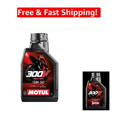 15W50 Racing Motor Oil with Ester Core Technology - 1L Bottle for Protection