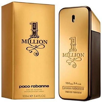 1 Million By Paco Rabanne For Men's Eau De Toilette TESTER 3.4 fl oz 100 ml Idea