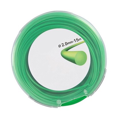 Trimmerschnur Mähwerk Seil Fadenschneider 15m*2mm praktisch zu bedienen Sense Trimmer