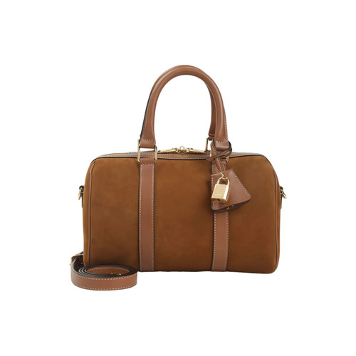 CELINE Boston Medium Camel Top Handle Bag New & Authentic