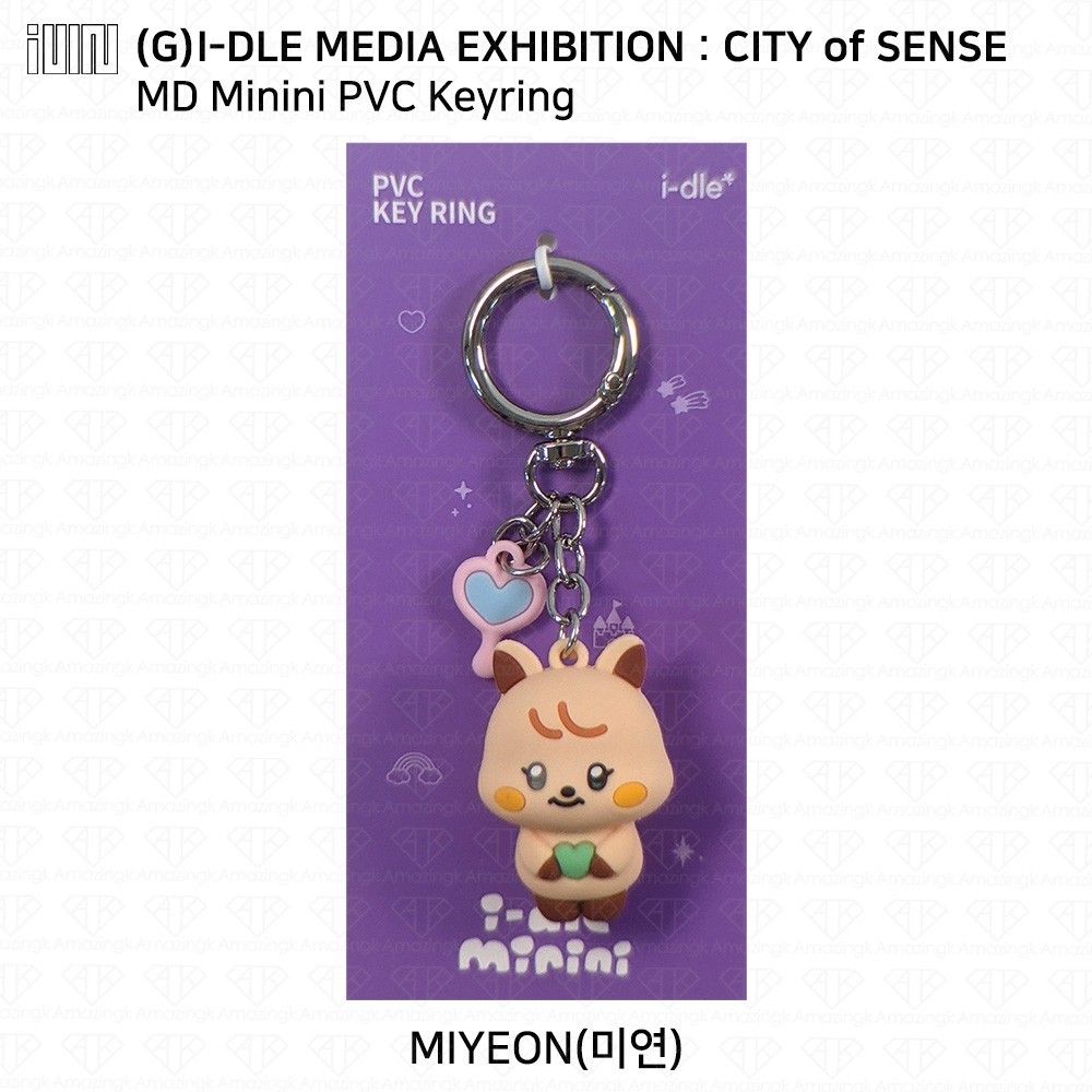 G)I-DLE IDLE I-DLE Media Exhibition : CITY of SENSE MD Keyring