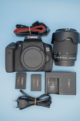 Canon 750D EOS DSLR Kamera - mit KIT Objektiv EF-S 18-55mm IS STM -Digitalkamera