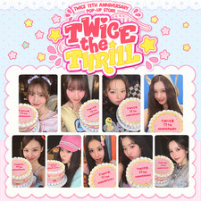 On Hand Twice 11th Anniversary Pop-up Twice The Thrill Official Photocard On Hand Twice 11th Anniversary Pop-up Twice The Thrill Official Photocard