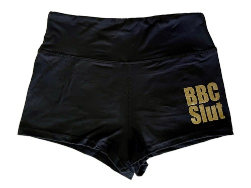 BBC Sluts Yoga Shorts - Picture 5 of 10