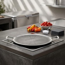 316 Stainless Steel Griddle Pan for Quick Preheating and Even Cooking Results