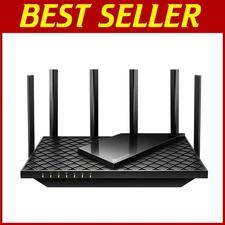 Tri-Band WiFi 6E Router - Seamless Whole-Home Coverage