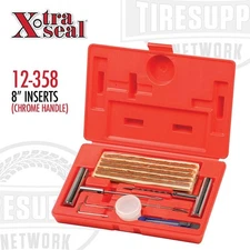 Xtra Seal 12-358 Emergency Tire Puncture Repair String Kit 8″ Inserters & Tools