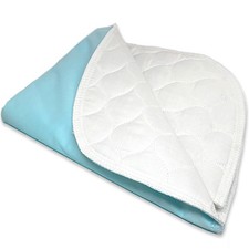 RMS Ultra Soft 4-Layer Washable and Reusable Incontinence Bed Pad - Waterproo...