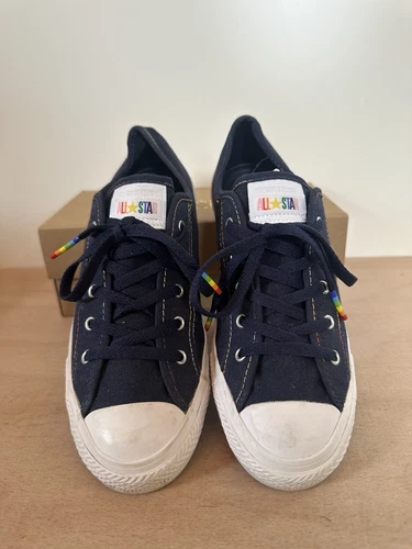Converse Chuck Taylor All Star Dainty Rainbow Low Top Cowboy Blu 564978C