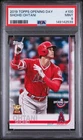 2019 Topps  Opening Day SHOHEI OHTANI 2nd Year Gold Cup Rc PSA 9 Card #100