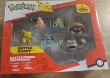 Pokemon Battle Ready Mini Figure Variety Set - 6pk. T7