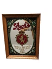 Vintage Stroh's Beer mirror sign Family Brewers For More Than 200 Years STAMFORD