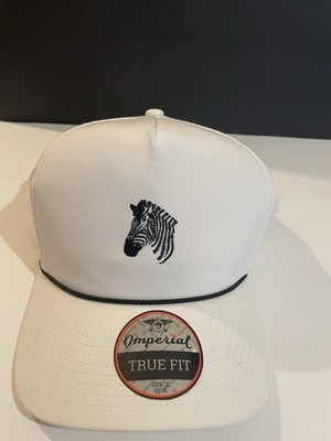 Imperial Zebra Trucker Cap Adjustable Snapback Goorin Bros Lightweight Cap!