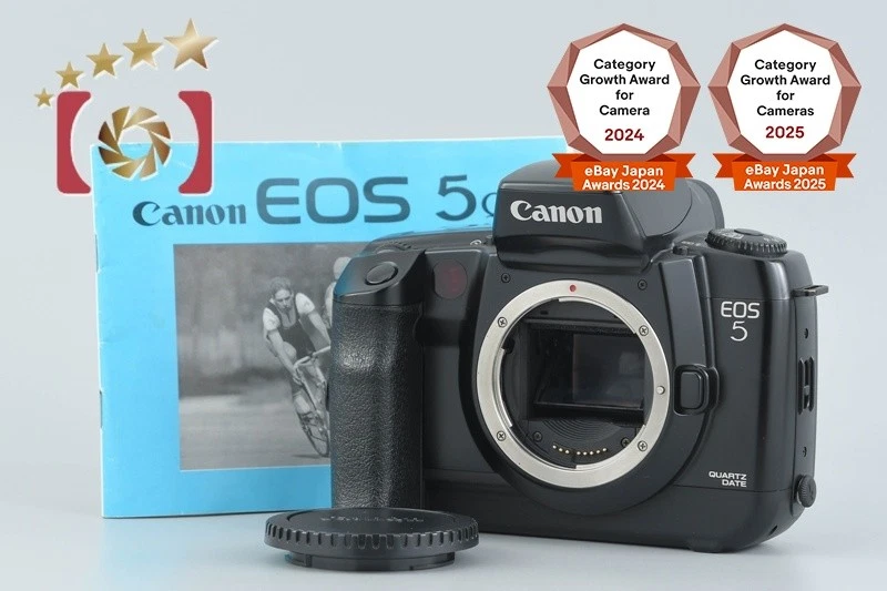 Appareil Photo Argentique Canon EOS 5 Qd 35mm - Reflex Avec VG10 - Japon