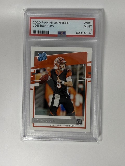 Joe Burrow 2020 Panini Donruss Rated Rookie
