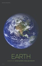 Earth Solar System Educational Science Poster 11x17 Print Planets NASA Image