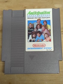 Lot of Two Nintendo NES Cartridges Othello and Anticipation Authentic Good Shape