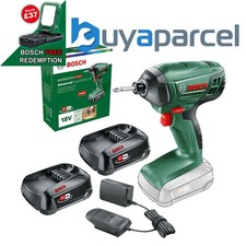 Image of Bosch AdvancedImpactDrive 18 Cordless 18v Impact Driver Power4ALL - 2 x Battery