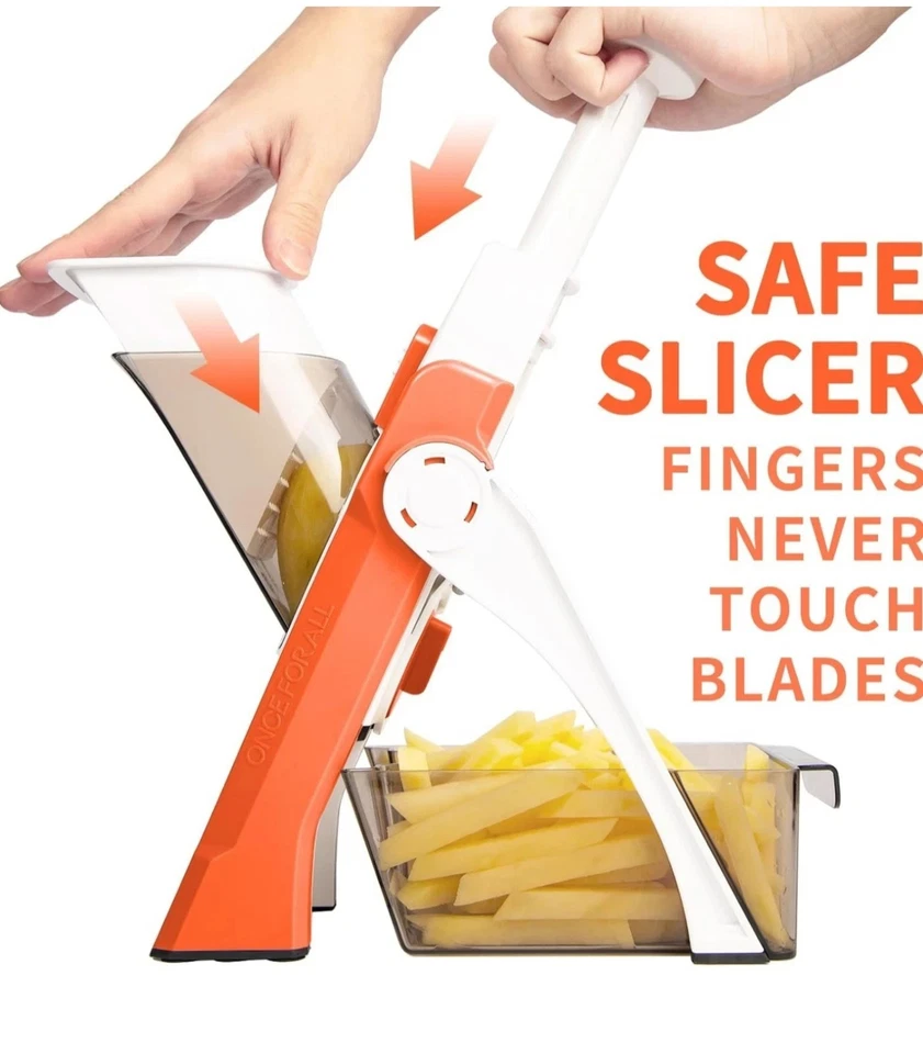 NUEVA REBANADORA DE PRIMAVERA BRAVA para frutas y verduras ENVÍO GRATUITO EL MISMO DÍA Foto 3 de 3