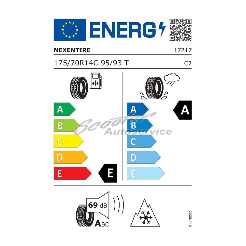 Nexen 175/70 R 14 95T Winter-Reifen WinGuard WT-1 3PMSF | 43119 - Bild 2 von 3