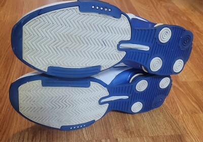 Size 11 - Nike Shox Elite White/Blue 2006 | eBay display picture 1