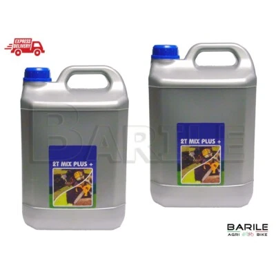 BARILEAGRIBIKE Olio Miscela - Mix Motore 2 Tempi Minerale Tanica 10 LITRI