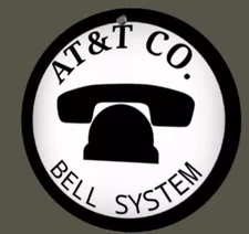 Vintage Style AT&T Bell System Telephone Nostalgic Metal Sign