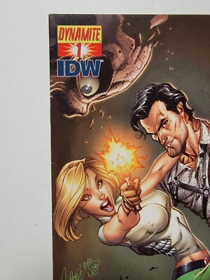 DANGER GIRL AND THE ARMY OF DARKNESS #1 J Scott Campbell Cover IDW