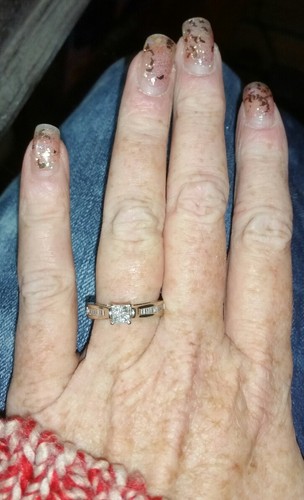 $1875 Kay Jewelers 14k White gold 1ctw Quad Diamond-Engagement-pre-promise ring - Picture 5 of 13