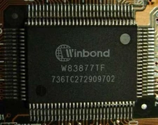   W83877TF QFP100 I/O chip disk drive adapter USA ship #E10