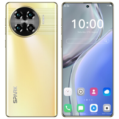 New Spark20 Pro+ Smartphone Android 14 Unlocked 16+1TB 7.6'' 72+108MP 7800mAh