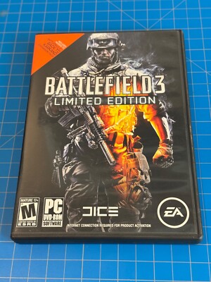 BATTLEFIELD 3: LIMITED EDITION (PC, 2011) Video Game CIB