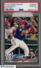 2018 Topps Update #US300 Juan Soto Batting Nationals RC Rookie PSA 10 GEM MINT