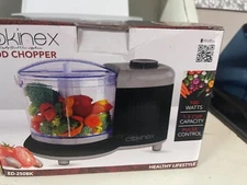 Cookinex Food Chopper - Pulse control - Open Box - New - Free Shipping