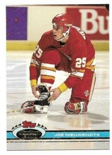 JOE NIEUWENDYK 1991-92 STADIUM CLUB CARD NM-MT+ CONDITION