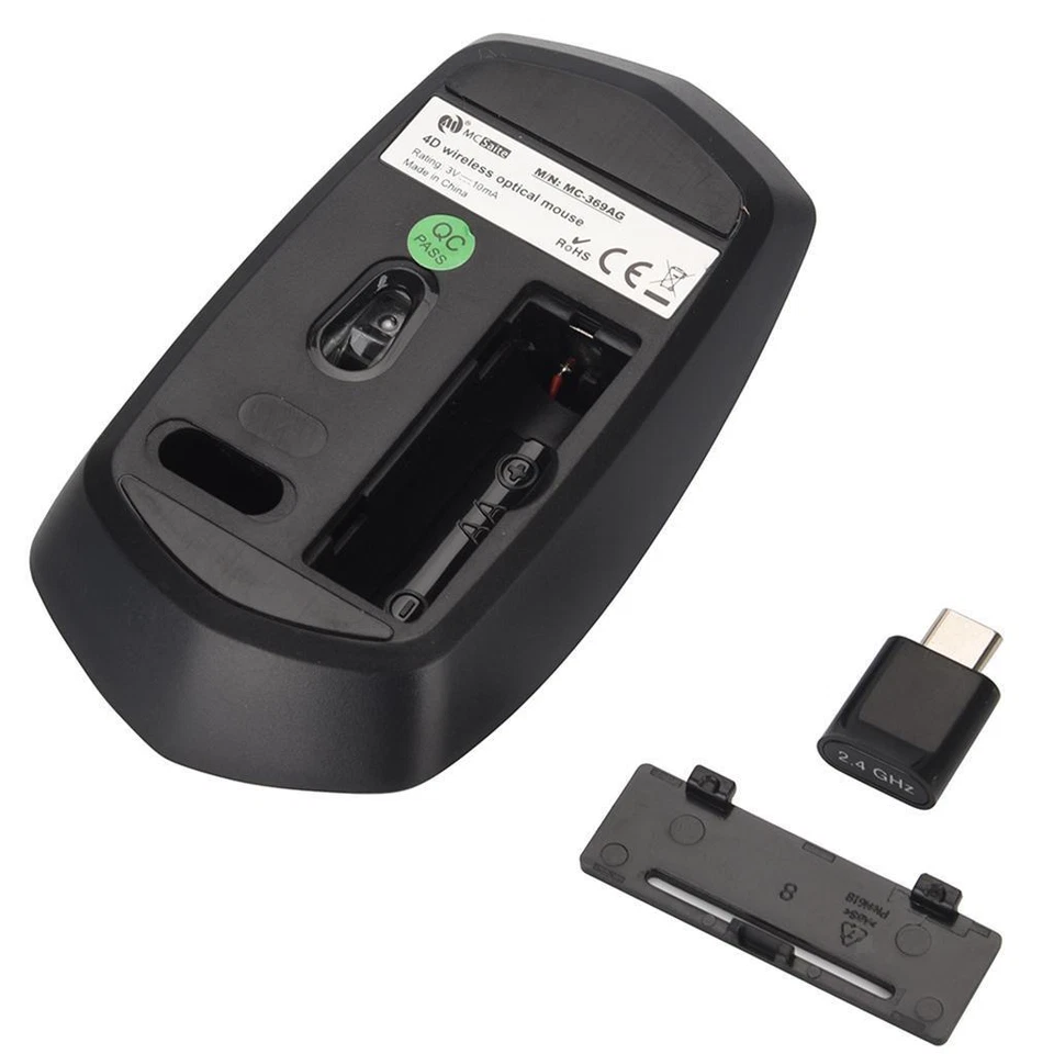 Type C Wireless Mouse, 2.4G USB C Wireless Mouse DPI - Image 4 of 4