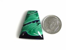 Natural Premium Azurite Azurmalachite cabochon gemstone gem stone cab a001