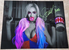 Scarlett Bordeaux SIGNED photo Metallic Divas Wrestling autograph 8x10 - WWE NXT
